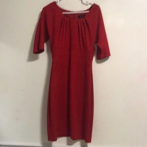Red dress